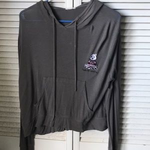 Wet Seal Gray Sweater, Cute Panda Design!